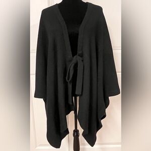 Currency by Helen welsh Black Sweater Cape